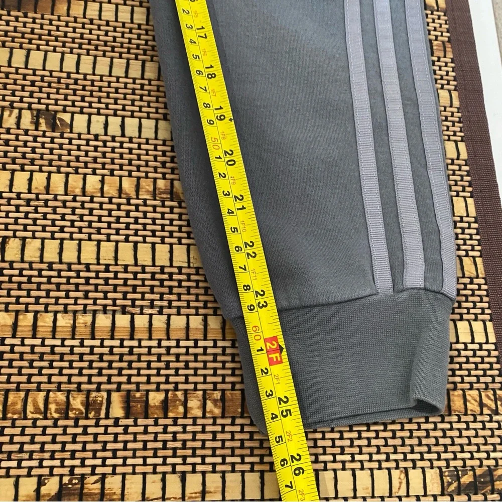 Adidas Originals 3-Stripes Jogger Pants Gray Youth L‎ (13–14Y) Casual Loungewear